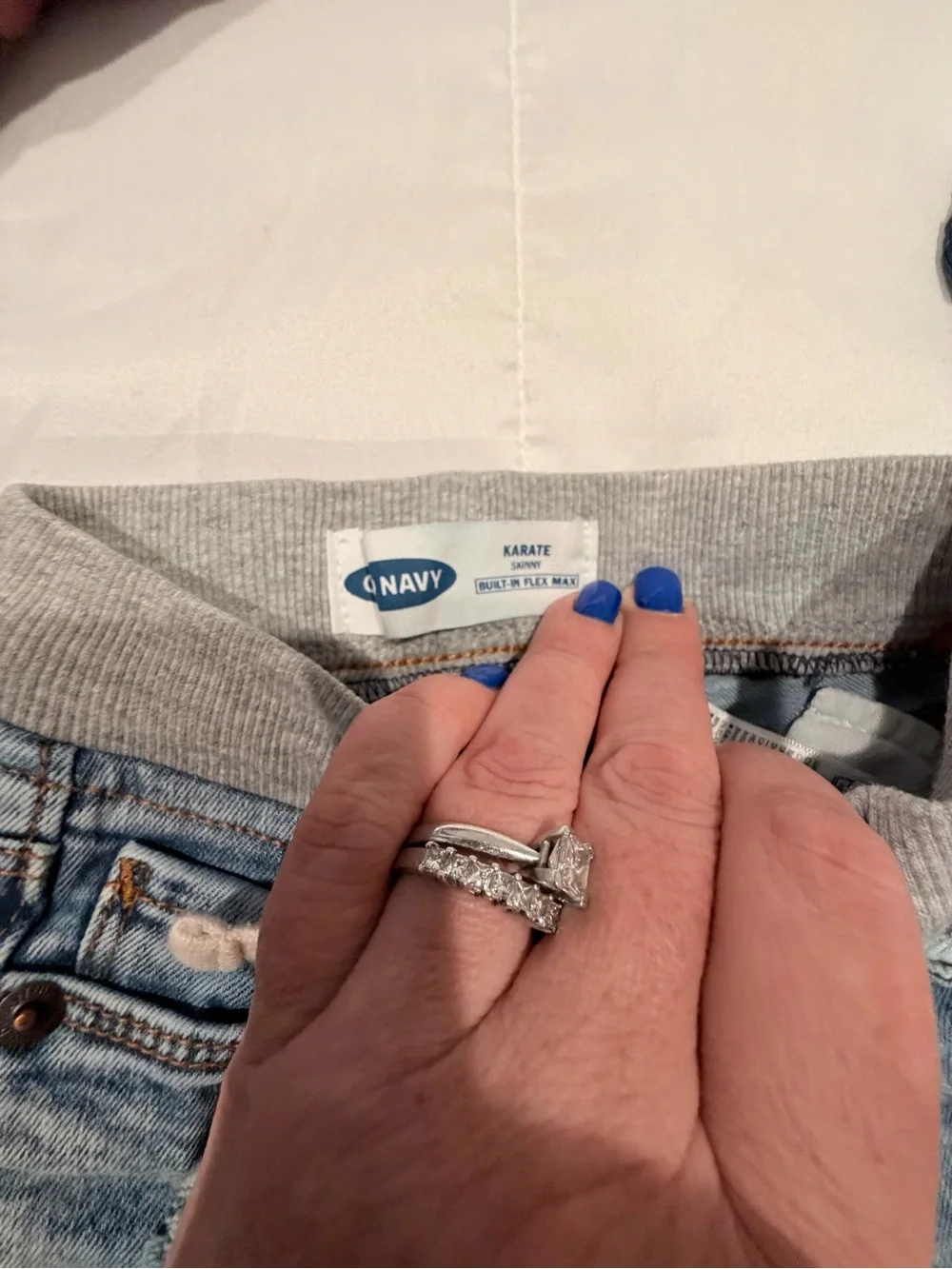 12M Baby Boy Bundle | Carter’s Old Navy Jeans & Bodysuits 9pc